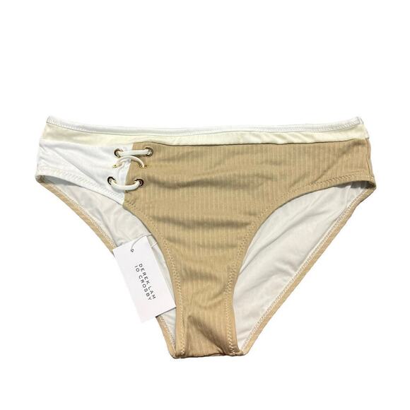 Derek‎ Lam 10 Crosby Khaki Two Piece Bikini Swimsuit - Picture 4 of 9
